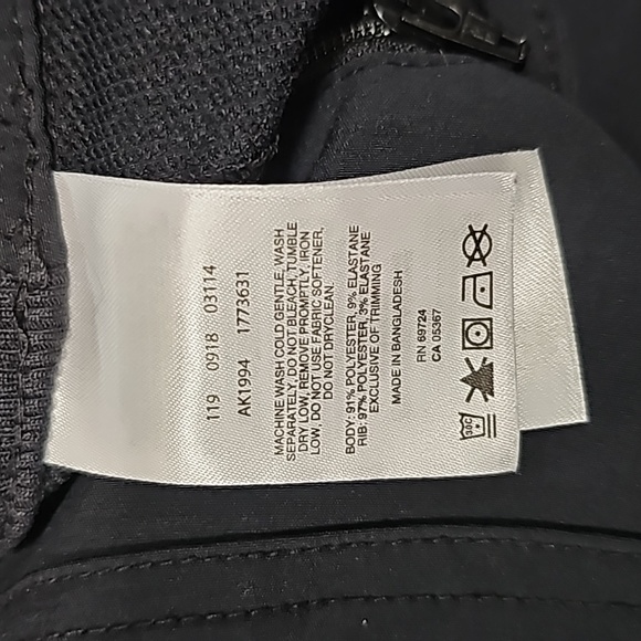 Columbia Omni-Shield Cropped Black Pants w/ Zipper Pockets Small - Picture 5 of 10